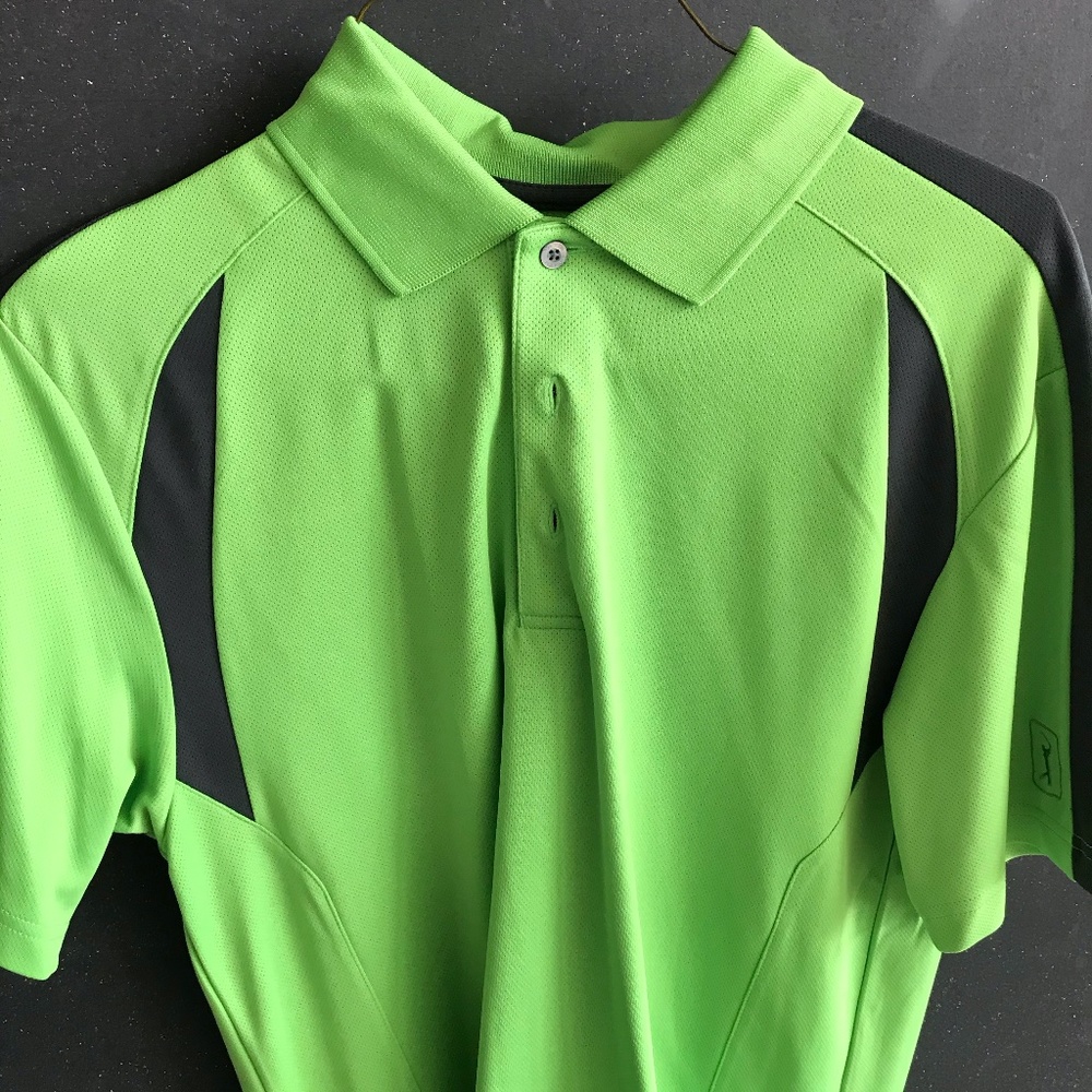 Green PGA Tour Golf Polo